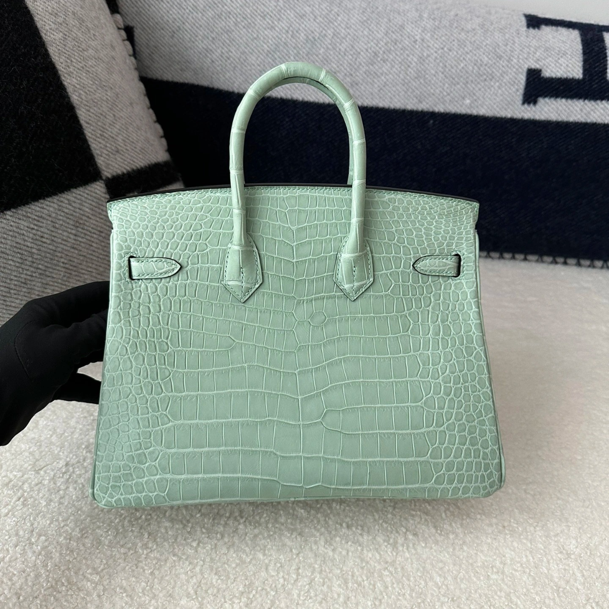 HERMÈS KELLY 28 VERT D'EAU ALLIGATOR – LIMITIERTE AUFLAGE